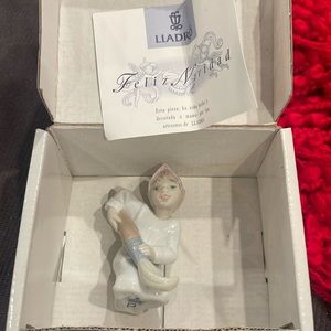 Lladro mini Duende elf ornament.  In box- ornament in  perfect condition.